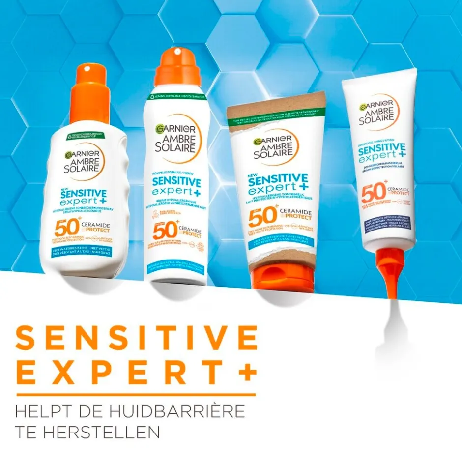 Discount Garnier Ambre Solaire Kids Sensitive Expert+ SPF50+ Zonbeschermende Mist