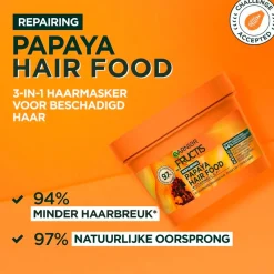 Online Fructis Garnier Color Repairing Papaya Hair Food 3-in-1 Haarmasker