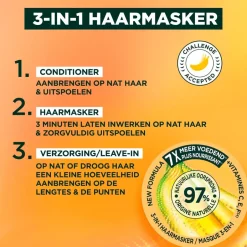 Online Fructis Garnier Nourishing Banana Hair Food 3-in-1 Haarmasker