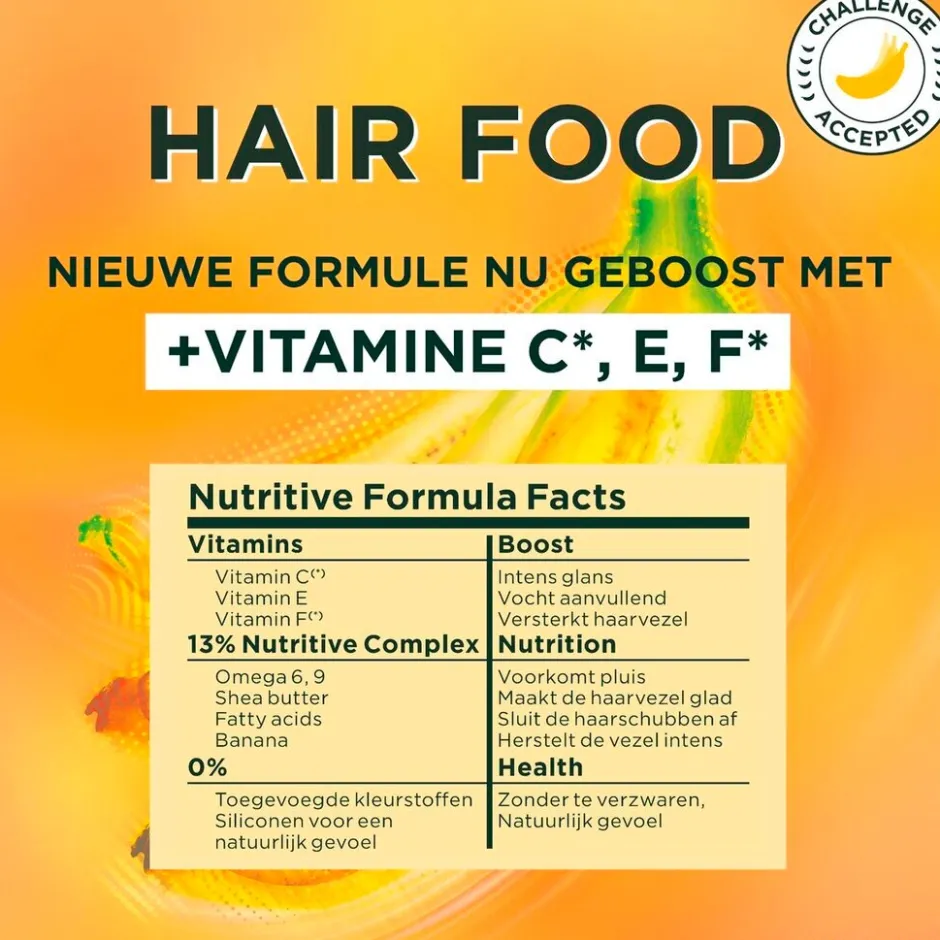 Online Fructis Garnier Nourishing Banana Hair Food 3-in-1 Haarmasker