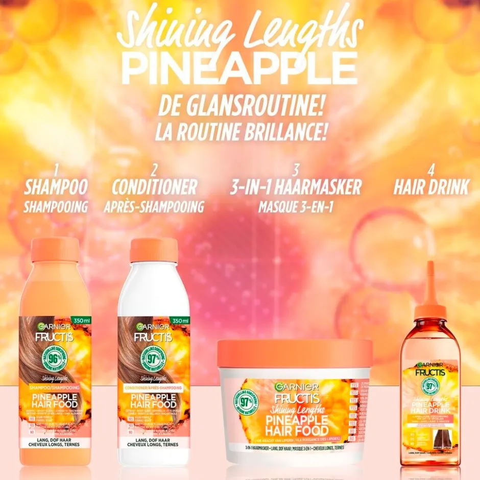 Hot Fructis Garnier Pineapple Hair Food Conditioner