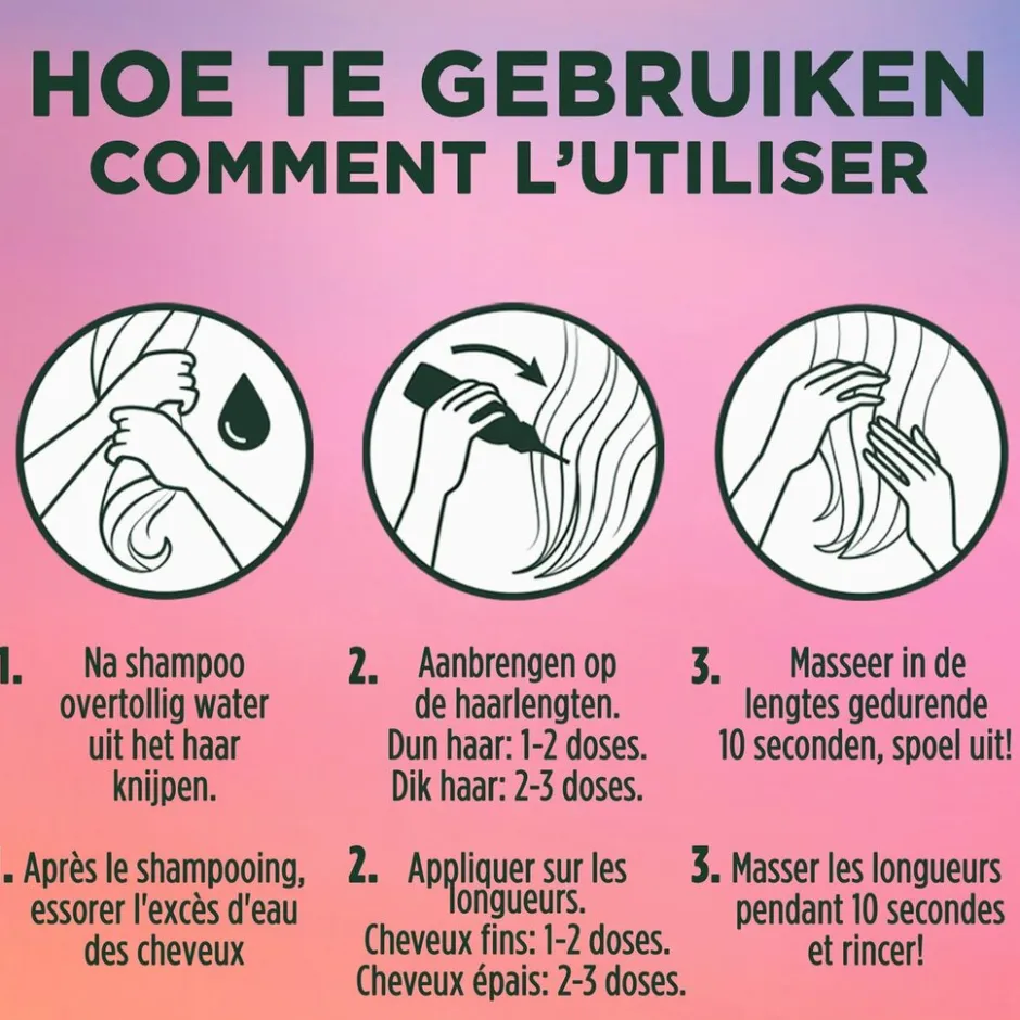 Clearance Fructis Garnier Pineapple Hair Drink Lamelairre Verzorging