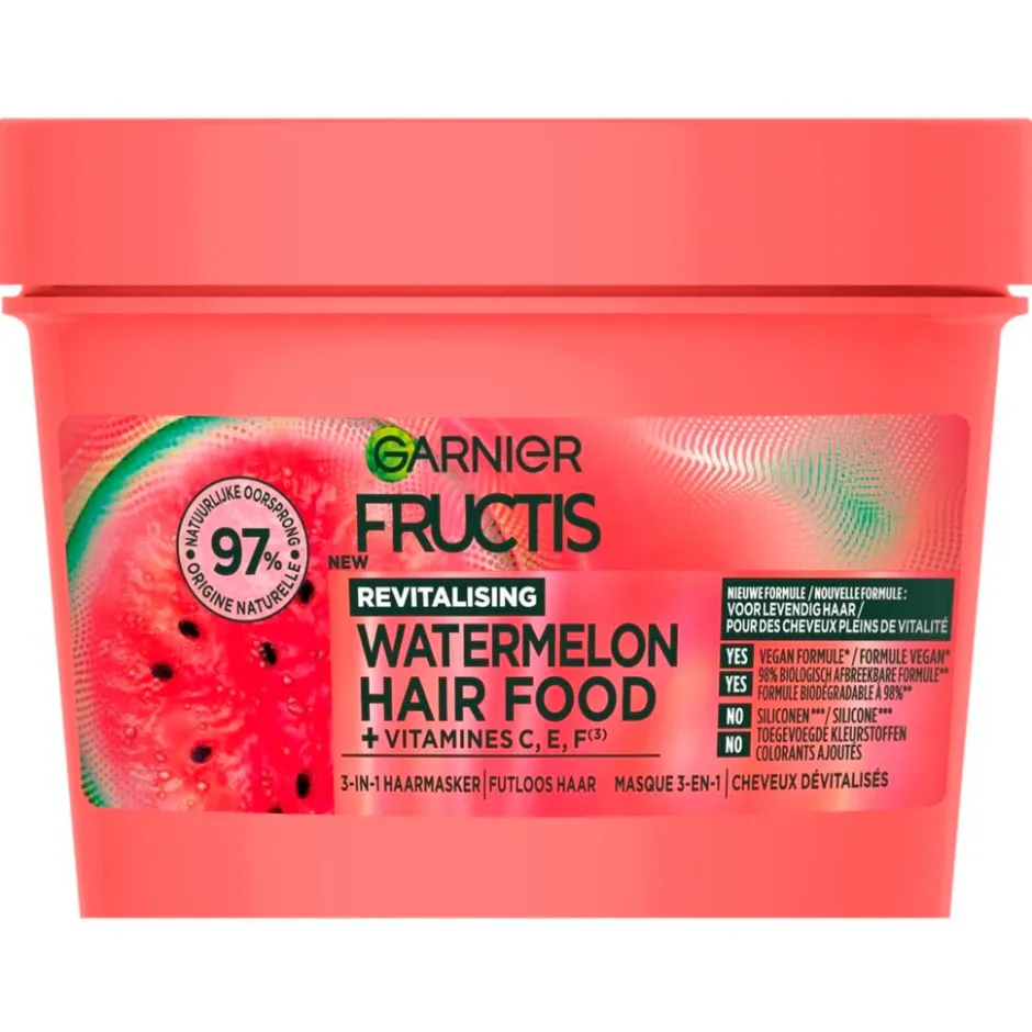 Fructis Garnier Watermelon Hair Food 3-in-1 Haarmasker