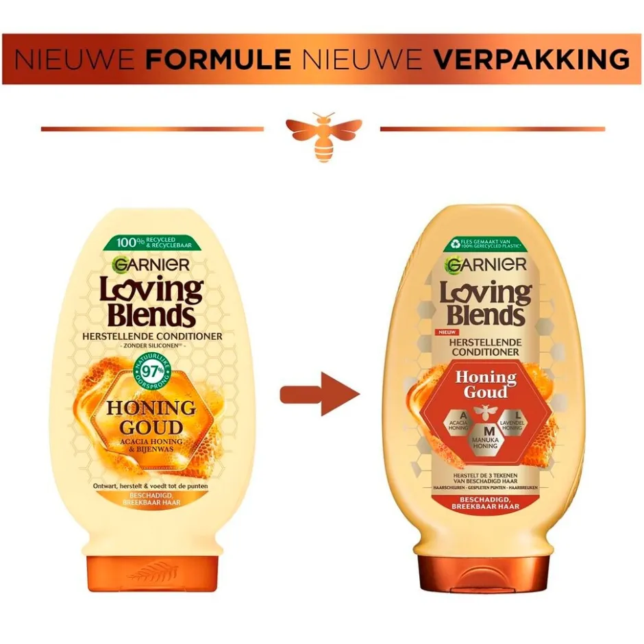 Clearance Loving Blends Garnier Honing Goud Herstellende Conditioner