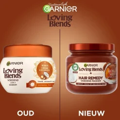 Discount Loving Blends Garnier Kokosmelk & Macadamia Haarmasker