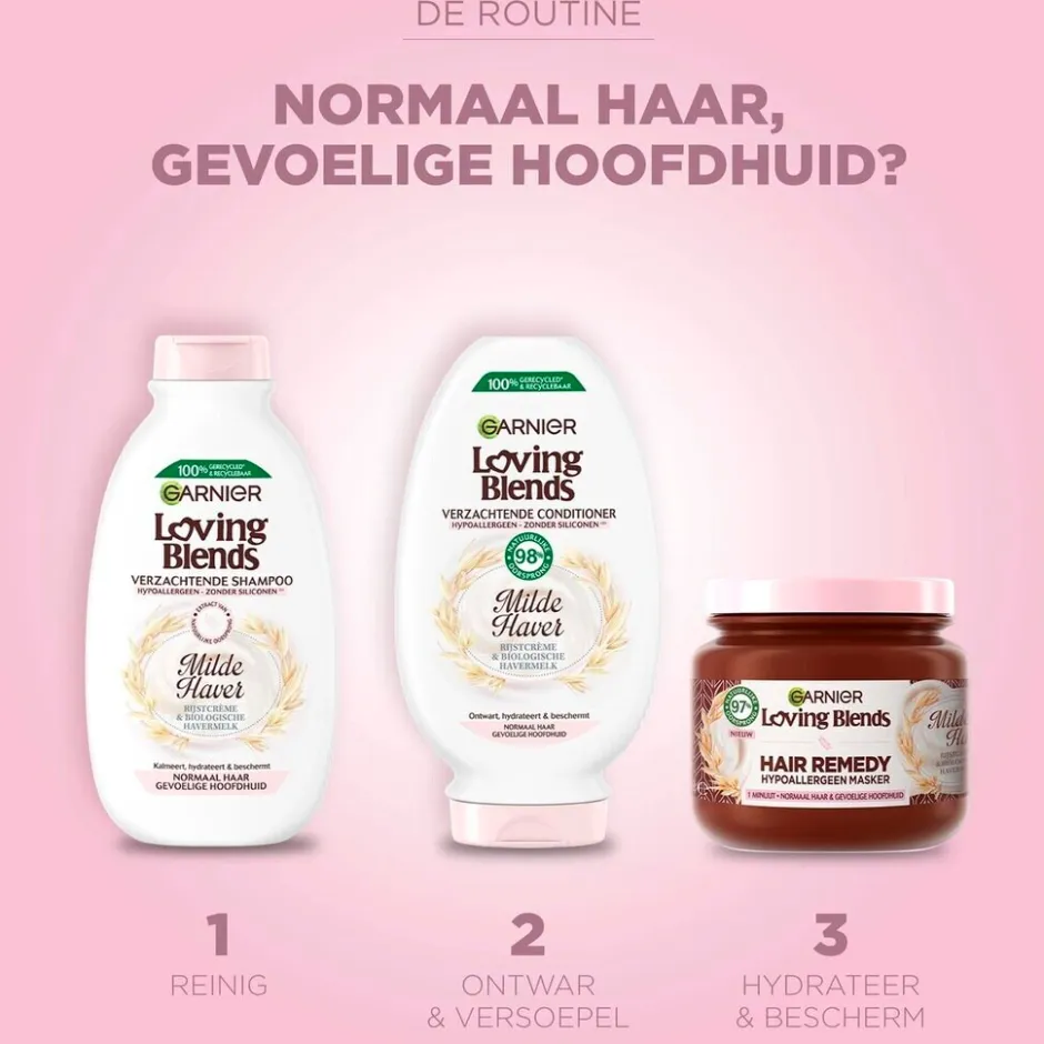 Discount Loving Blends Garnier Milde Haver Shampoo