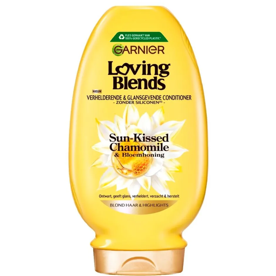 Clearance Loving Blends Garnier Sun-Kissed Chamomile & Bloemenhoning Verhelderende & Glansgevende Conditioner