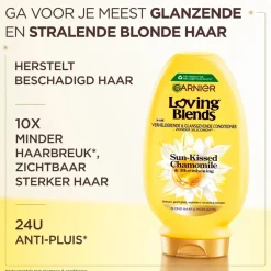 Clearance Loving Blends Garnier Sun-Kissed Chamomile & Bloemenhoning Verhelderende & Glansgevende Conditioner