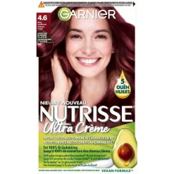 Sale Nutrisse Garnier Ultra Crème 4.6 Diep Rood Middenbruin Permanente Haarkleuring