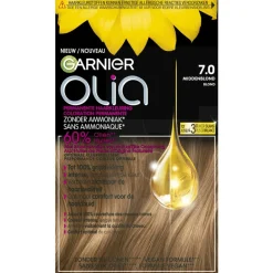 Hot Olia Garnier 7.0 Middenblond Permanente Permanente Haarverf