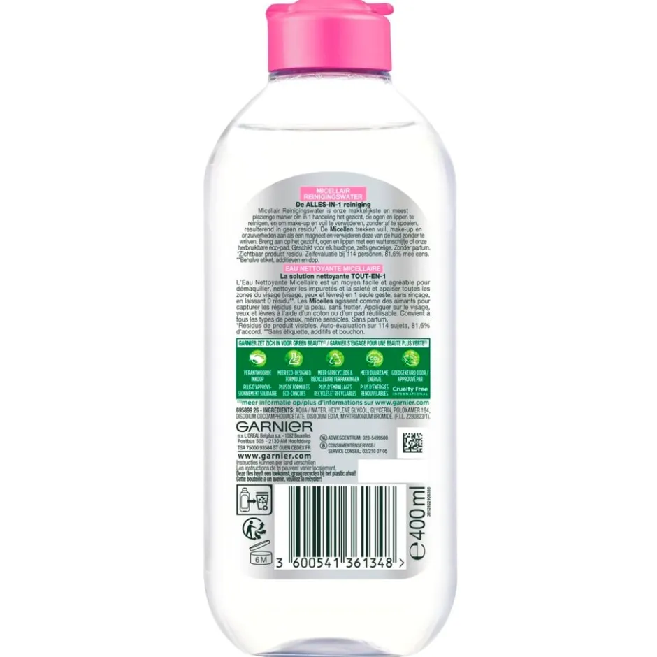 Discount Garnier Skin Naturals Garnier SkinActive Alles-In-1 Micellair Reinigingswater