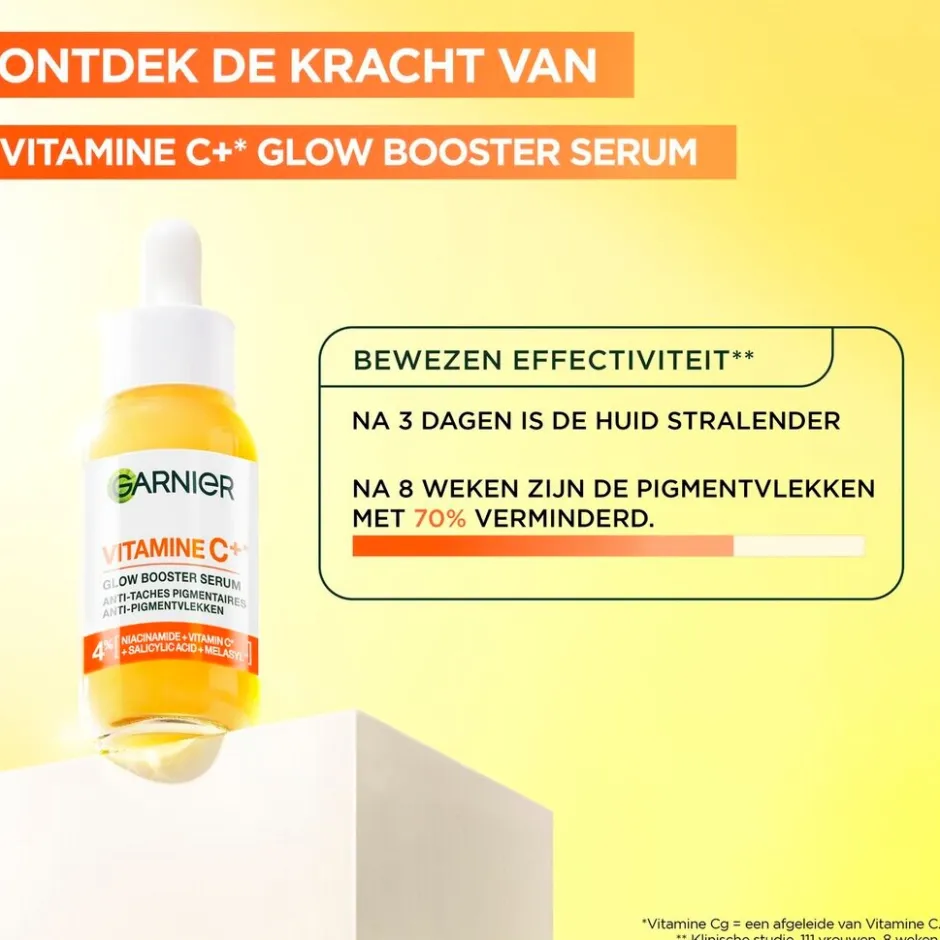 Discount Garnier Skin Naturals Garnier SkinActive Vitamin C Glow Booster Serum