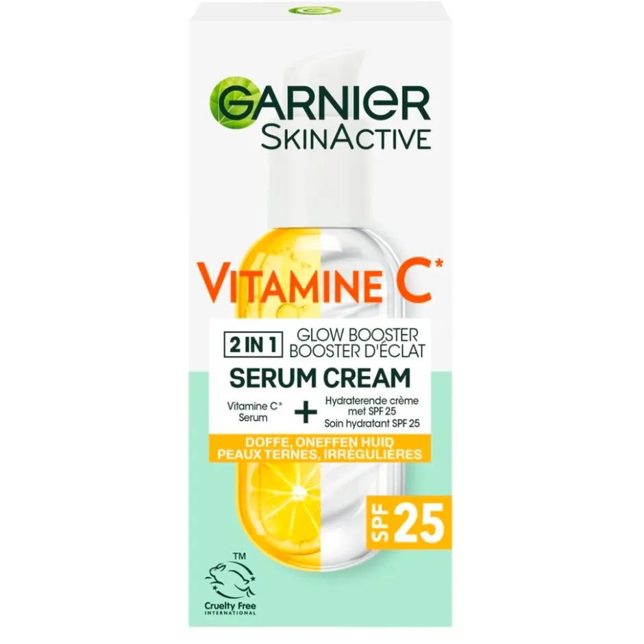 Clearance Garnier Skin Naturals Garnier SkinActive Vitamine C Glow Booster Serum Cream