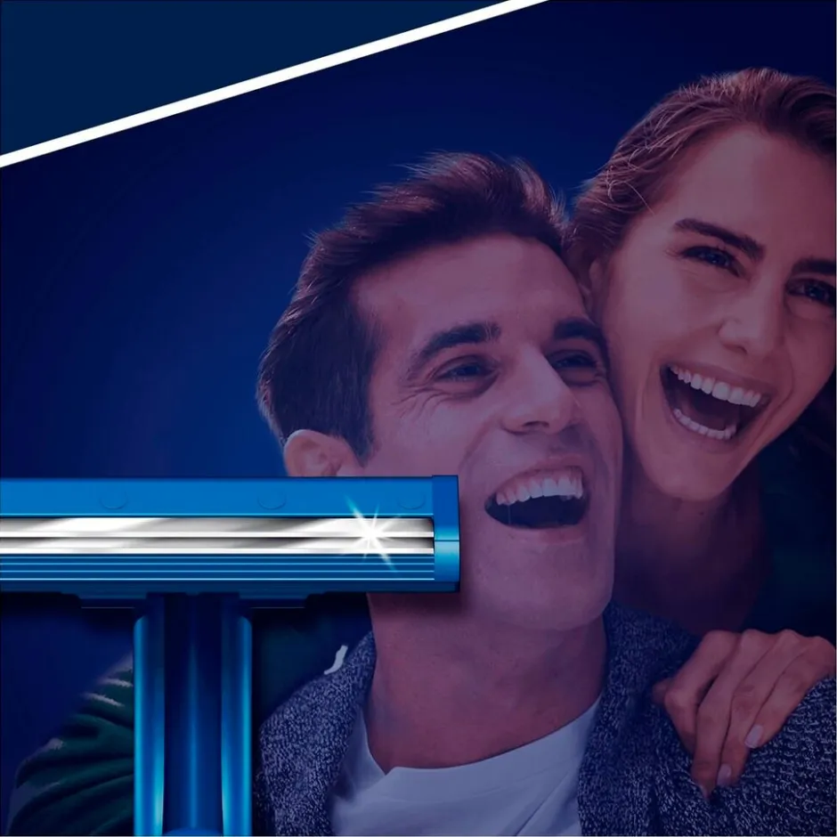 New Gillette Blue II Wegwerpscheermesjes