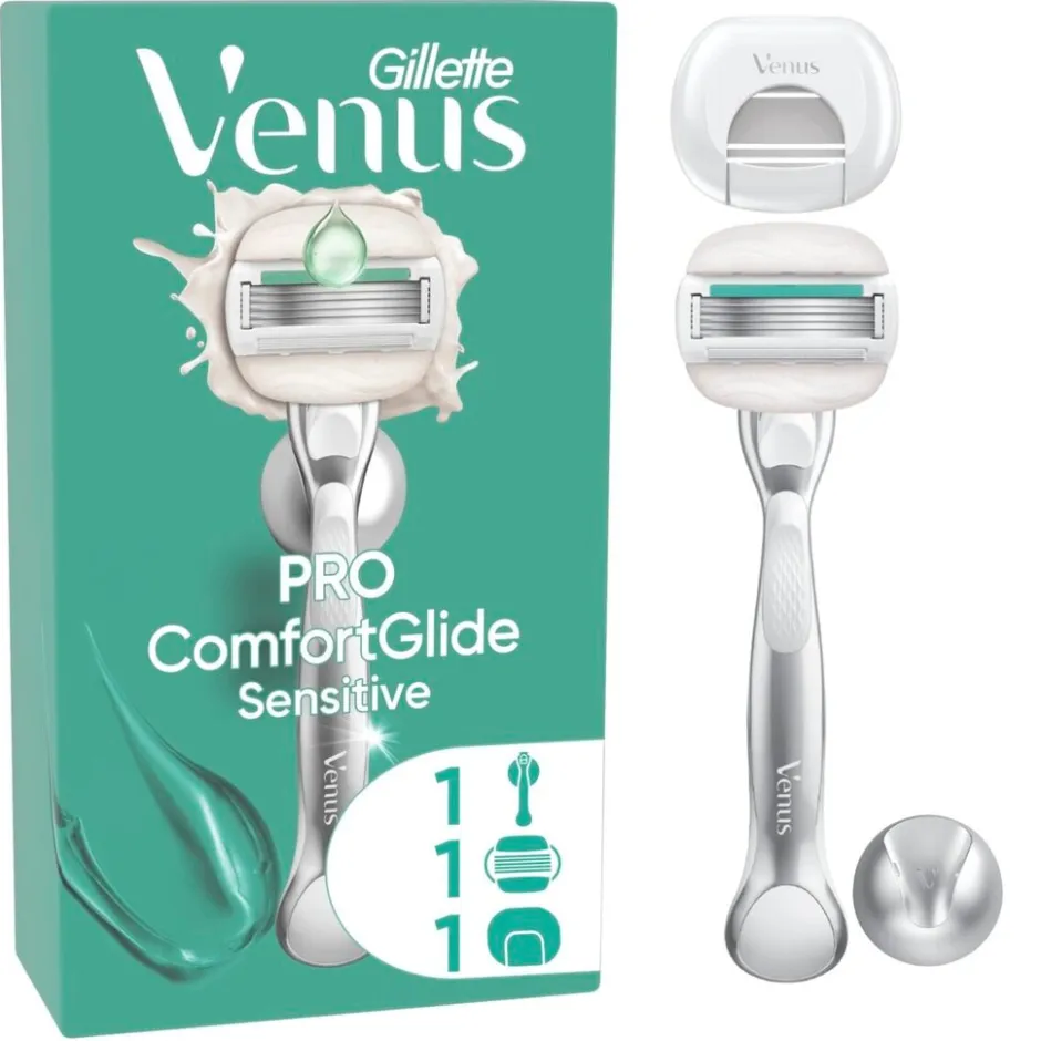 Discount Gillette Venus Pro ComfortGlide Sensitive Scheersysteem