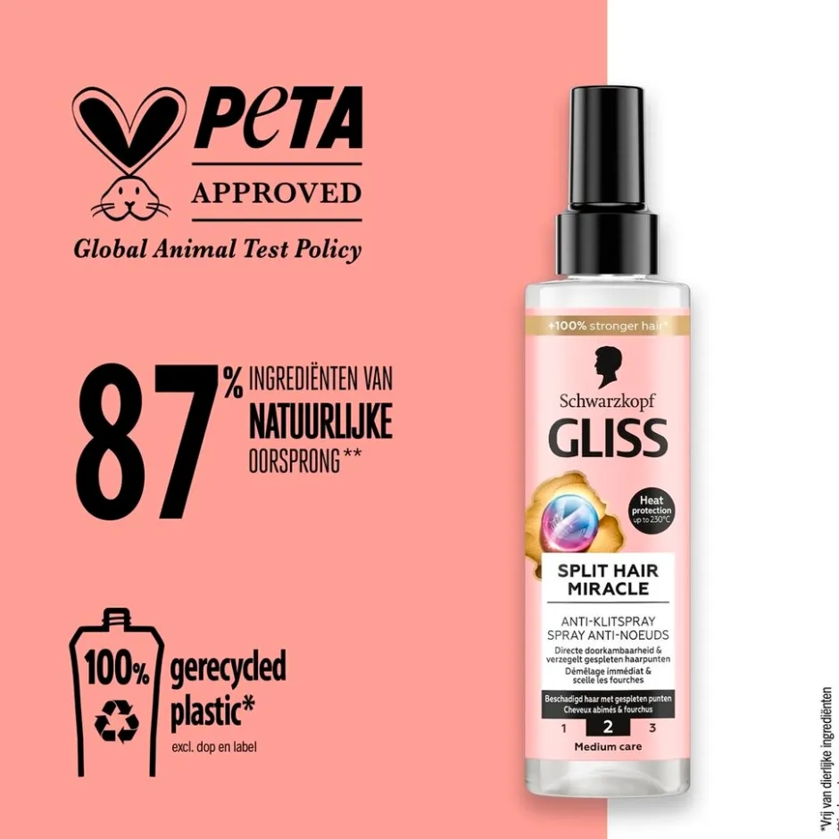 Sale Gliss Split Hair Miracle Anti-Klitspray