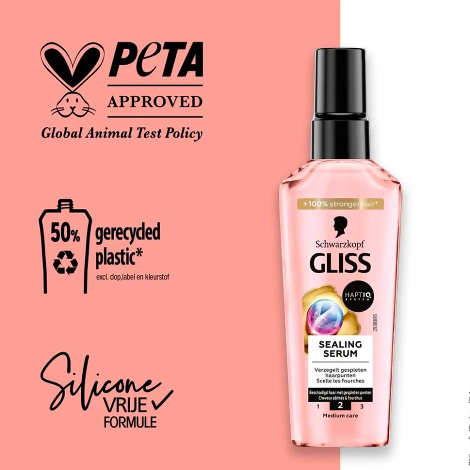 Clearance Gliss Split Hair Miracle Sealing Serum