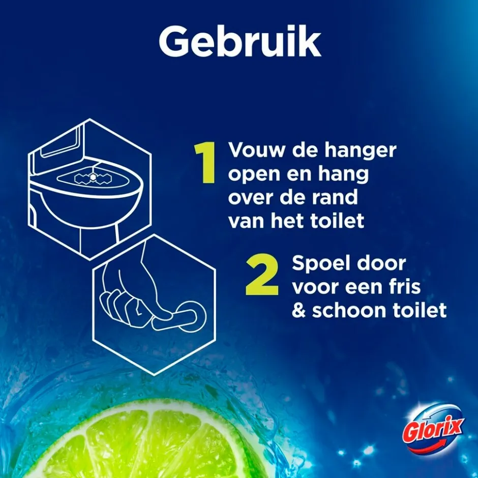 Sale Glorix Power 5 Citrus Toiletblokken