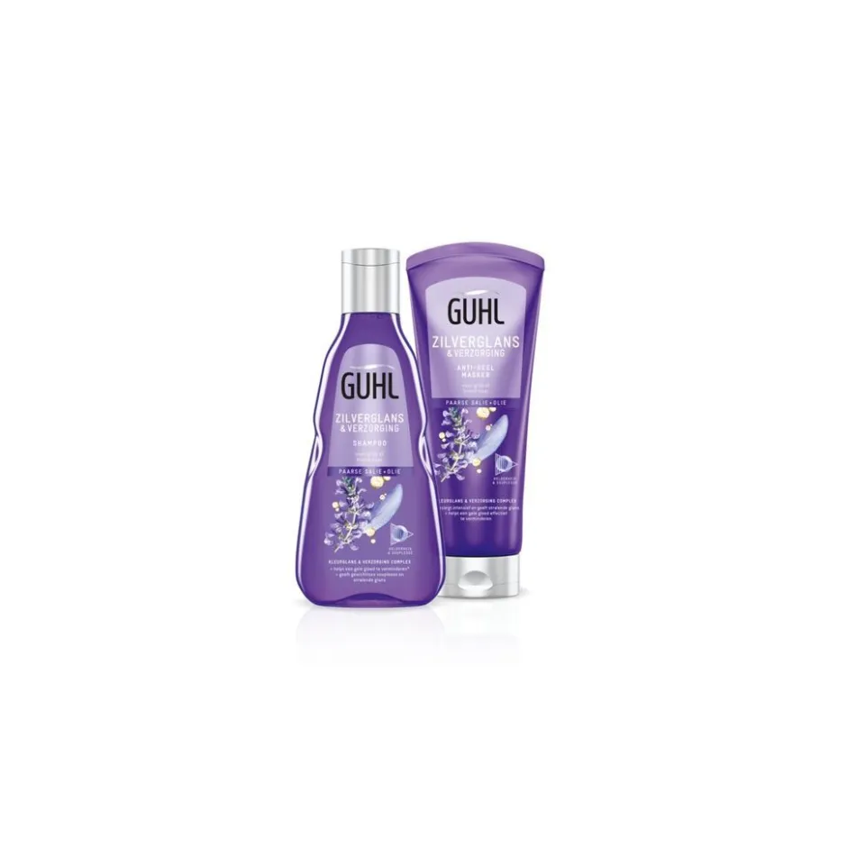 Discount Guhl Zilverglans & Verzorging Anti-Geel 2-in-1 Masker en Conditioner
