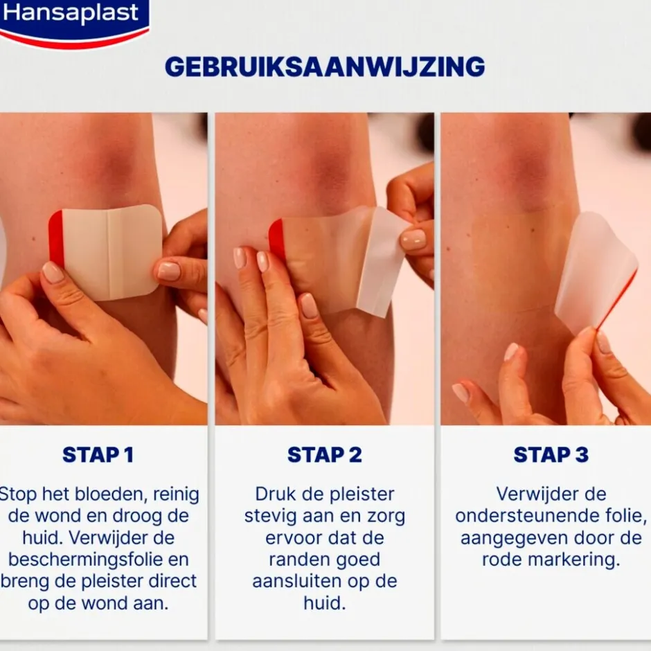 Online Hansaplast Expert+ Second Skin Protection XL Pleisters