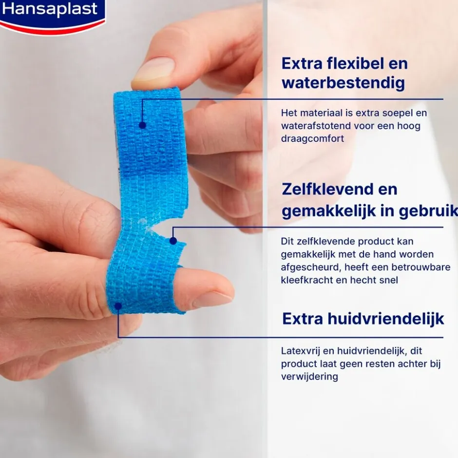 New Hansaplast Finger Cohesive Zelfhechtende Vingerbandage