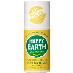 Outlet Happy Earth 100% Natural Jasmine Ho Wood Deodorant Roller