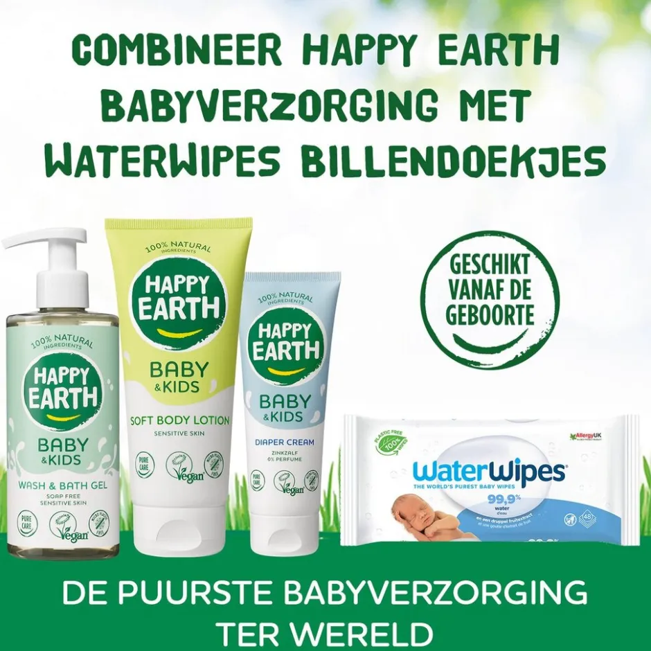 Online Happy Earth Baby & Kids 100% Natural Soft Bodylotion