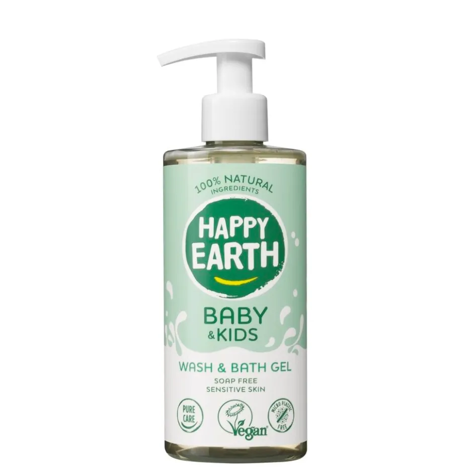 Outlet Happy Earth Baby & Kids 100% Natural Wash & Bath Gel