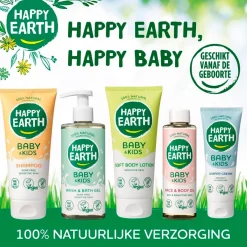 Outlet Happy Earth Baby & Kids 100% Natural Wash & Bath Gel