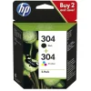 Hot HP 304 Combo Black & Color Inktcartridge