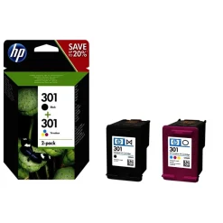 Sale HP 301 Originele Zwarte/Drie-Kleuren Inktcartridges