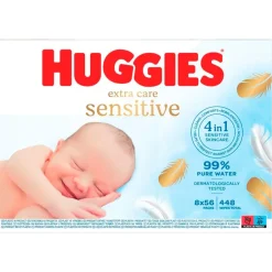 Discount Huggies Extra Care Sensitive Babydoekjes