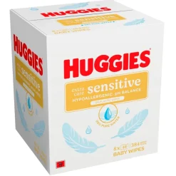 Discount Huggies Extra Care Sensitive Babydoekjes