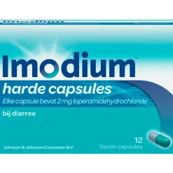 Online Imodium Loperamide HCl 2mg Harde Capsules bij Diarree