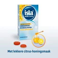 Hot isla Medic Acute Citrus-Honing Keelpastilles