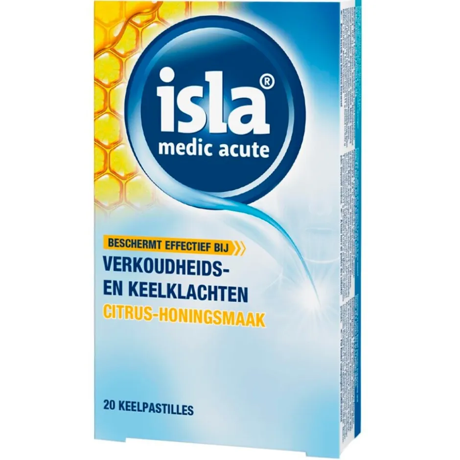 Hot isla Medic Acute Citrus-Honing Keelpastilles