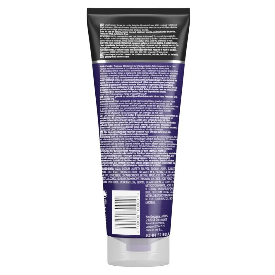 New John Frieda Violet Crush Intensive Purple Shampoo