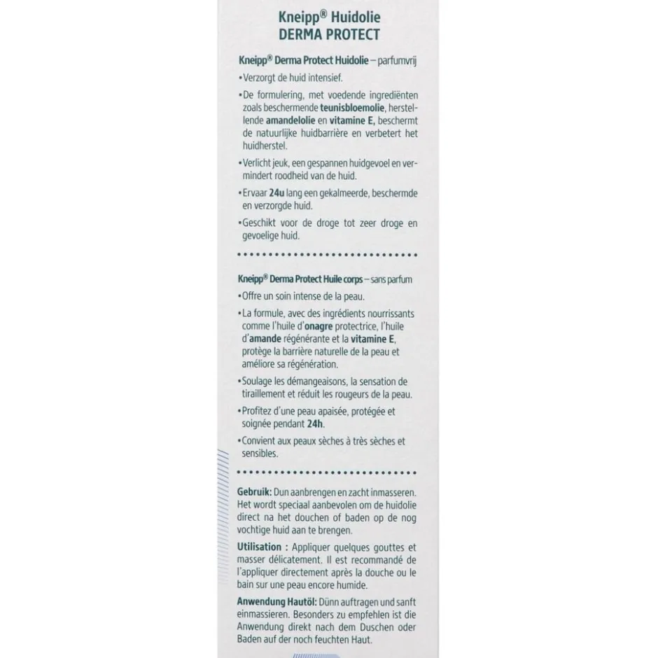 New Kneipp Derma Protect Huidolie
