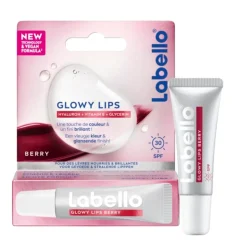 New Labello Glowy Lips Berry Lippenbalsem met SPF30