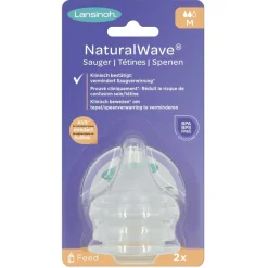 Clearance Lansinoh Natural Wave Medium Flesspeen