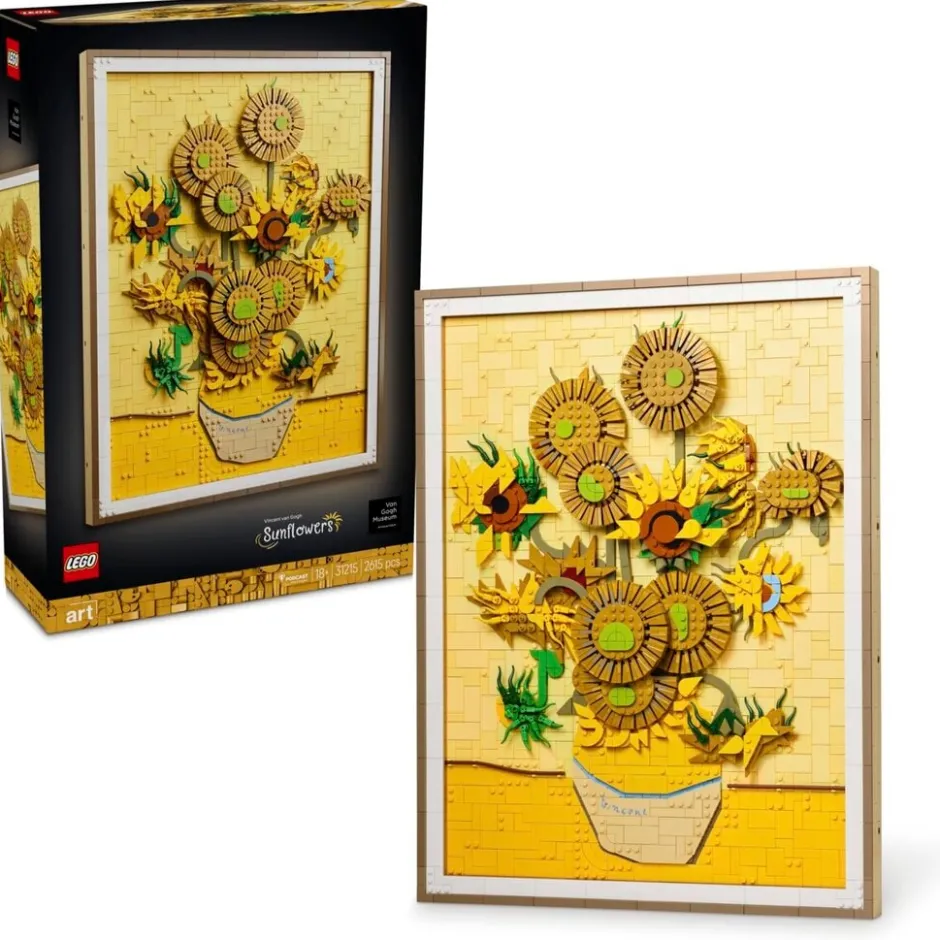Discount LEGO Art 31215 Vincent van Gogh Zonnebloemen
