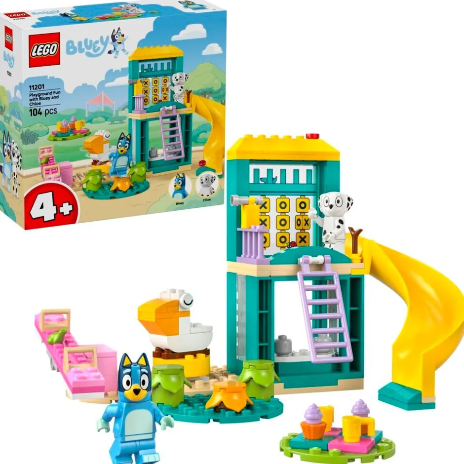 Sale LEGO Disney LEGO Bluey 11201 Bluey en Chloé In De Speeltuin
