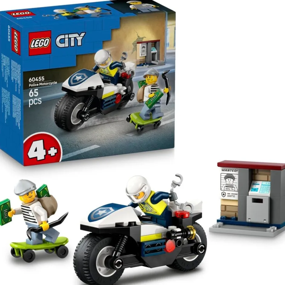 Best LEGO City 60455 Achtervolging Op Politiemotor