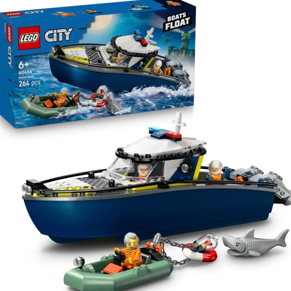 Online LEGO City 60456 Achtervolging Met Politieboot