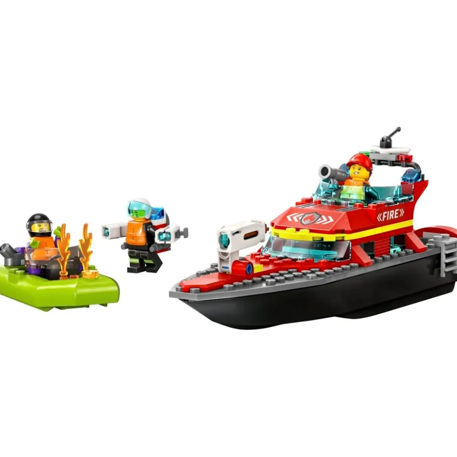 Outlet LEGO City 60373 Brandweer Reddingsboot