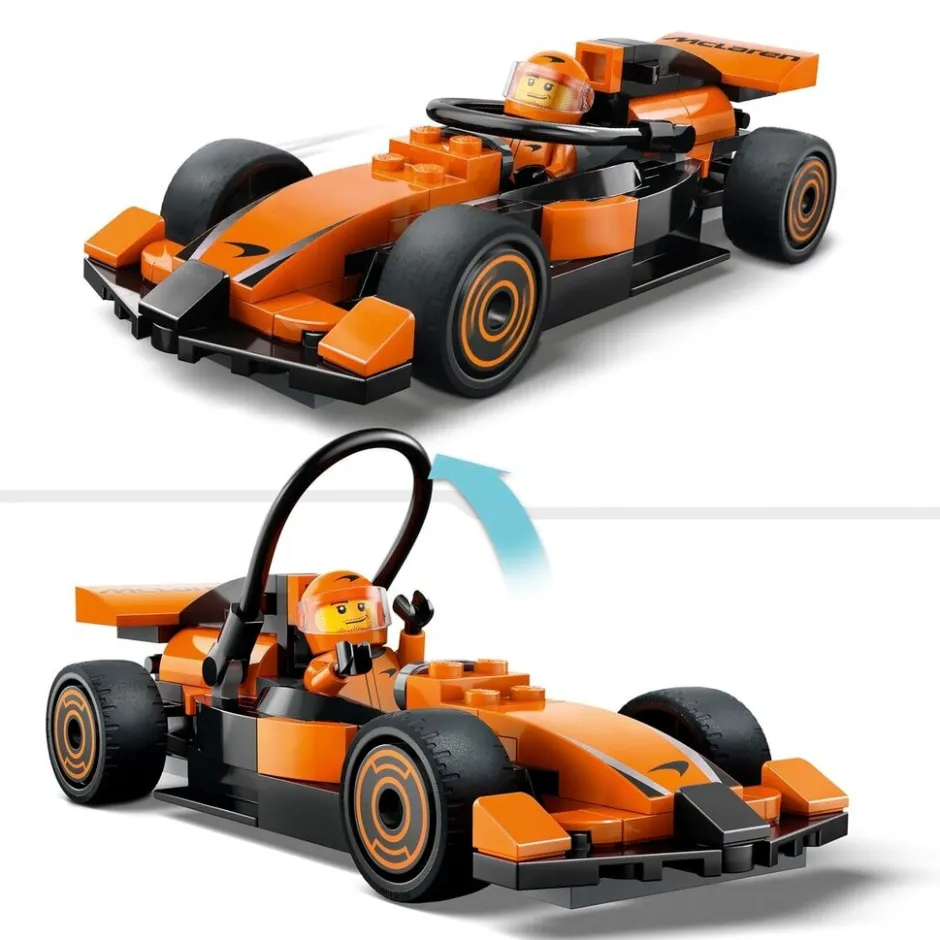 Clearance LEGO City 60442 F1 Coureur met McLaren Racewagen