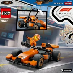Clearance LEGO City 60442 F1 Coureur met McLaren Racewagen
