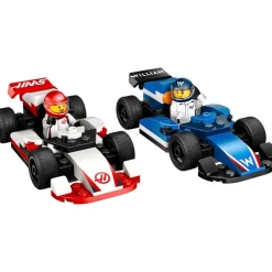 Outlet LEGO City 60464 F1 Williams Racing en Haas F1 Racewagens