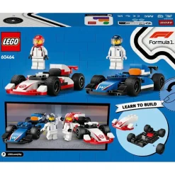 Outlet LEGO City 60464 F1 Williams Racing en Haas F1 Racewagens