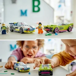 Outlet LEGO City 60415 Politiewagen en Snelle Autoachtervolging